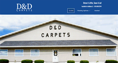 Desktop Screenshot of danddcarpets.net